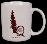 Muir Woods National Monument Info Coffee Mug Vintage